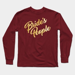 Bride's People Long Sleeve T-Shirt